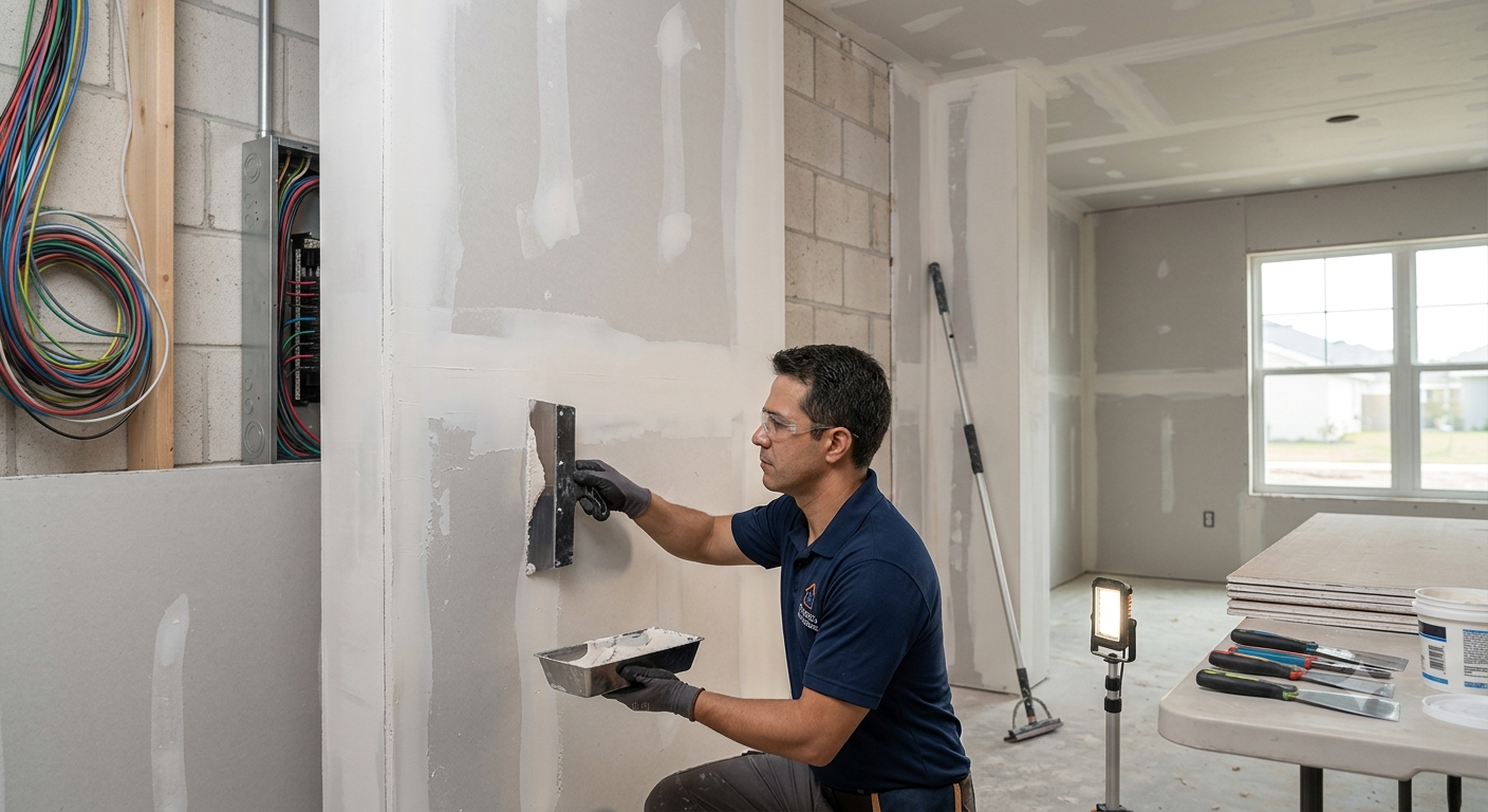 Serviço de drywall